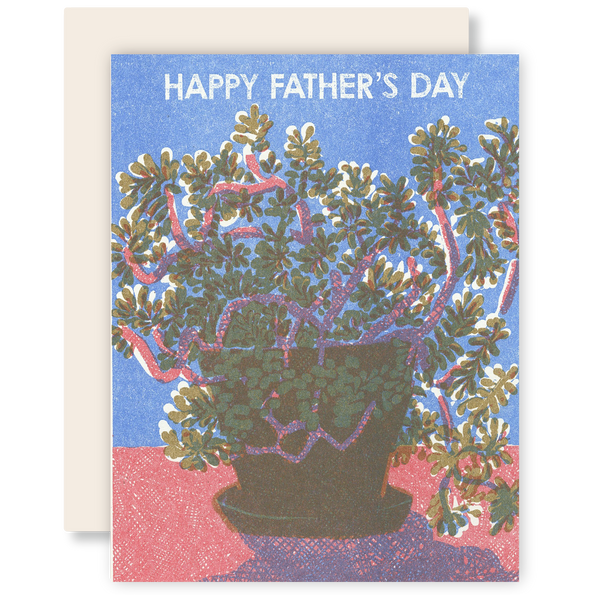 Happy Father's Day Risograph