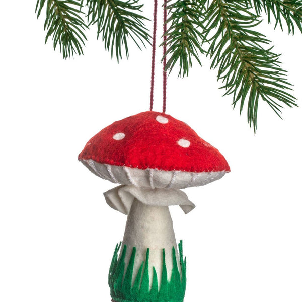 Mushroom Ornament