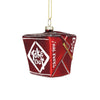 Red Chinese Takeout Container Ornament