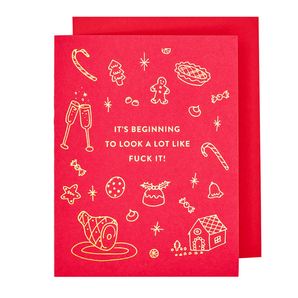 Beginning to Look Like F It