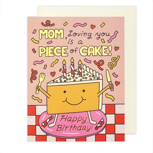 Piece of Cake Mom Birthday