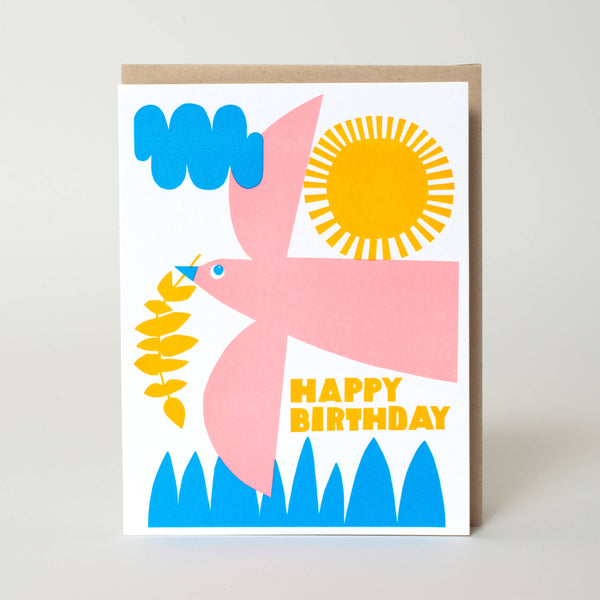 Pink Bird Birthday