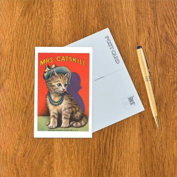 NS-737 Mrs. Catskill, Greetings from Catskill Mts. Postcard