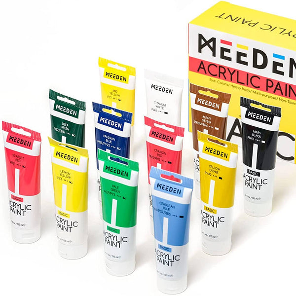 12-Color Acrylic Paint