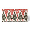 Long Cards Dancing Trees Pack of Six