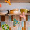 Bright Happy Birthday Sewn Garland