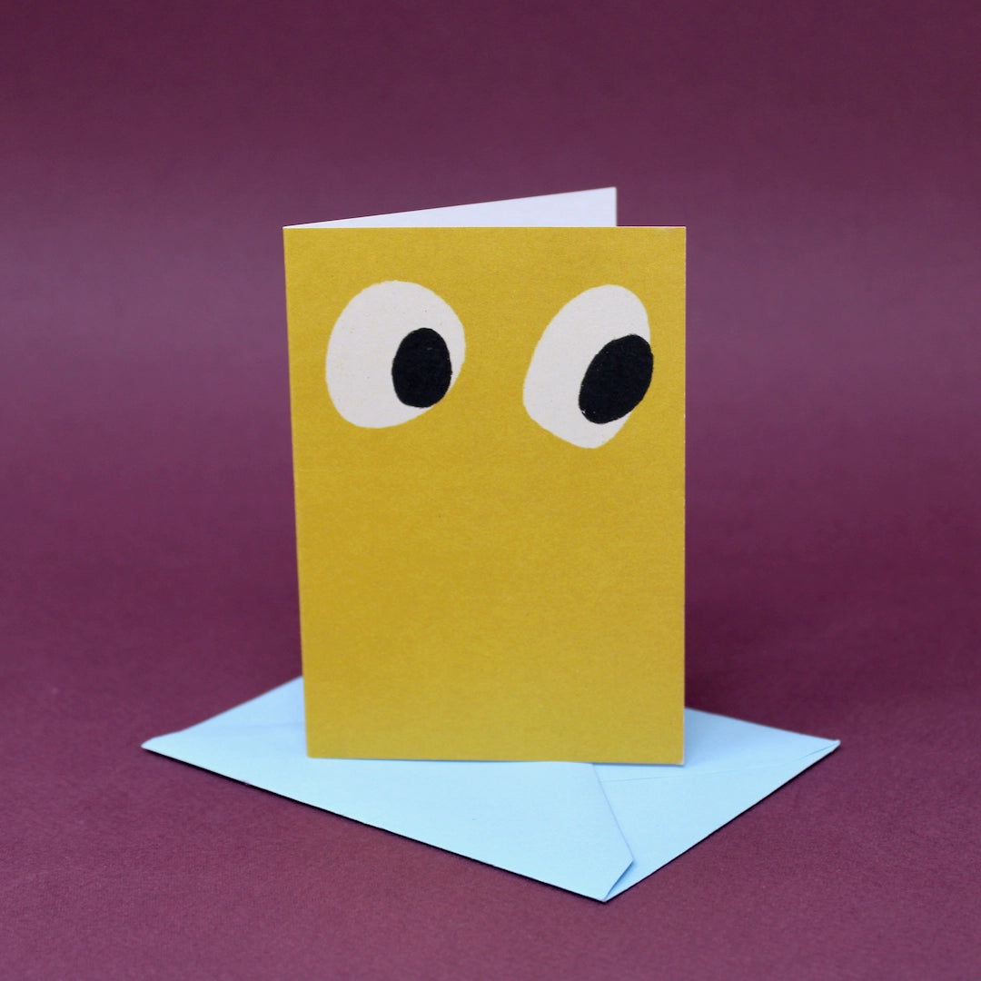 Googly Eye Mini Greeting Card