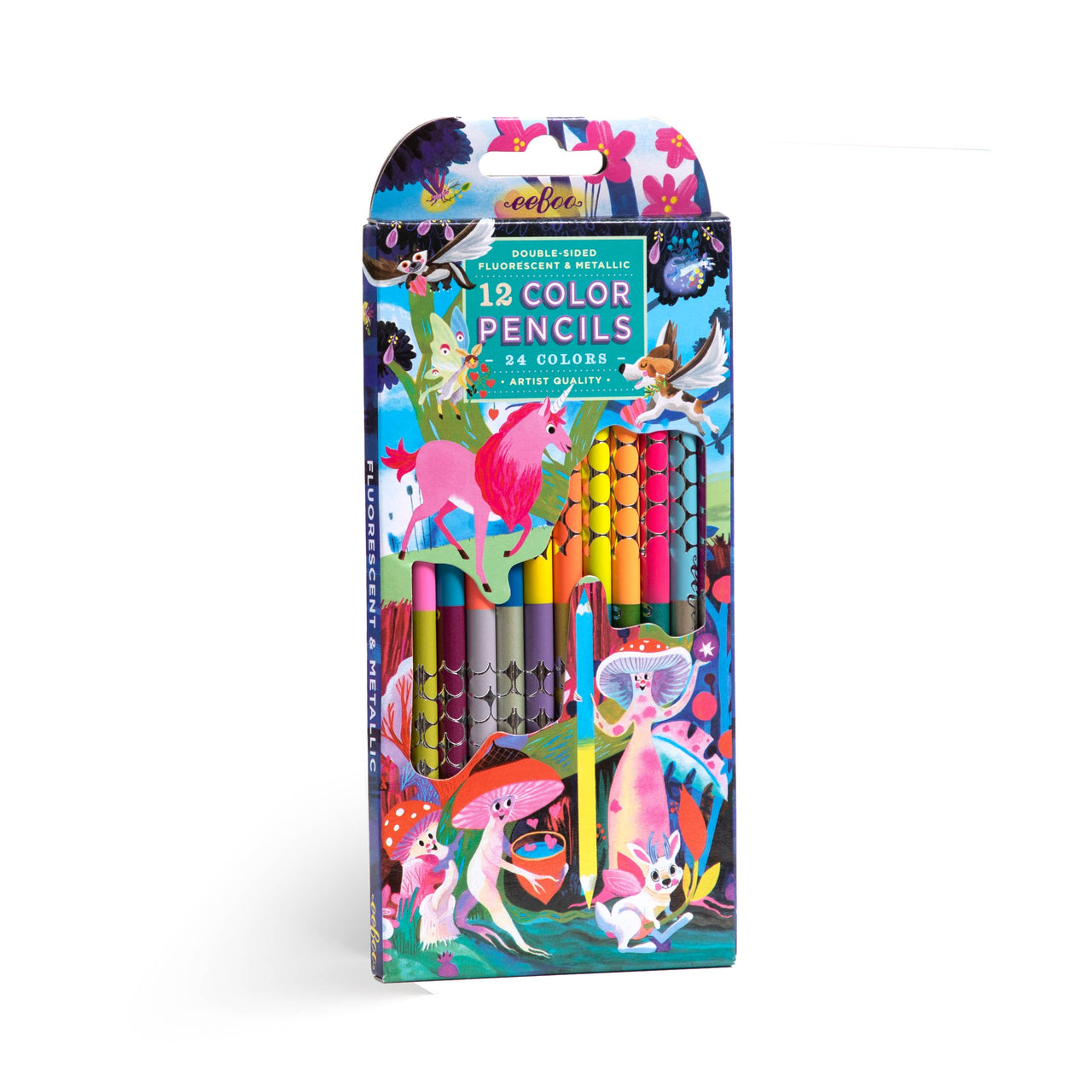 Magical Creatures Double-Sided Pencils