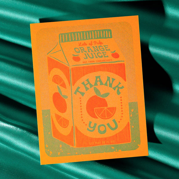 Orange Juice Thank You