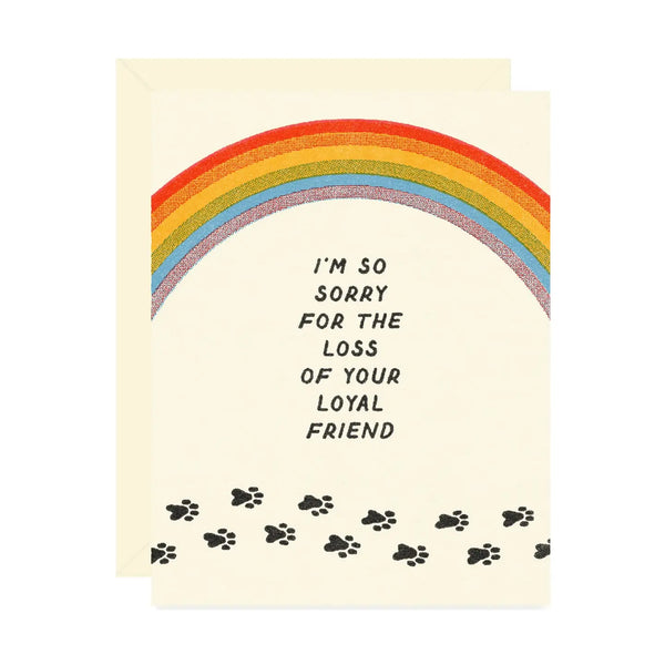 Pet Sympathy Rainbow