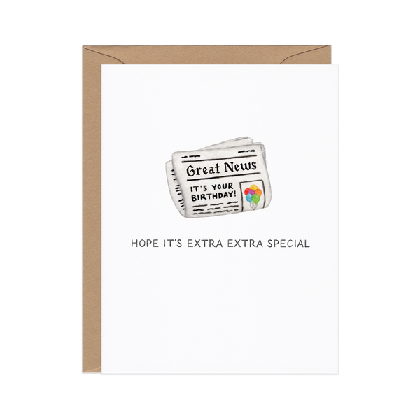 Extra Extra Special Birthday