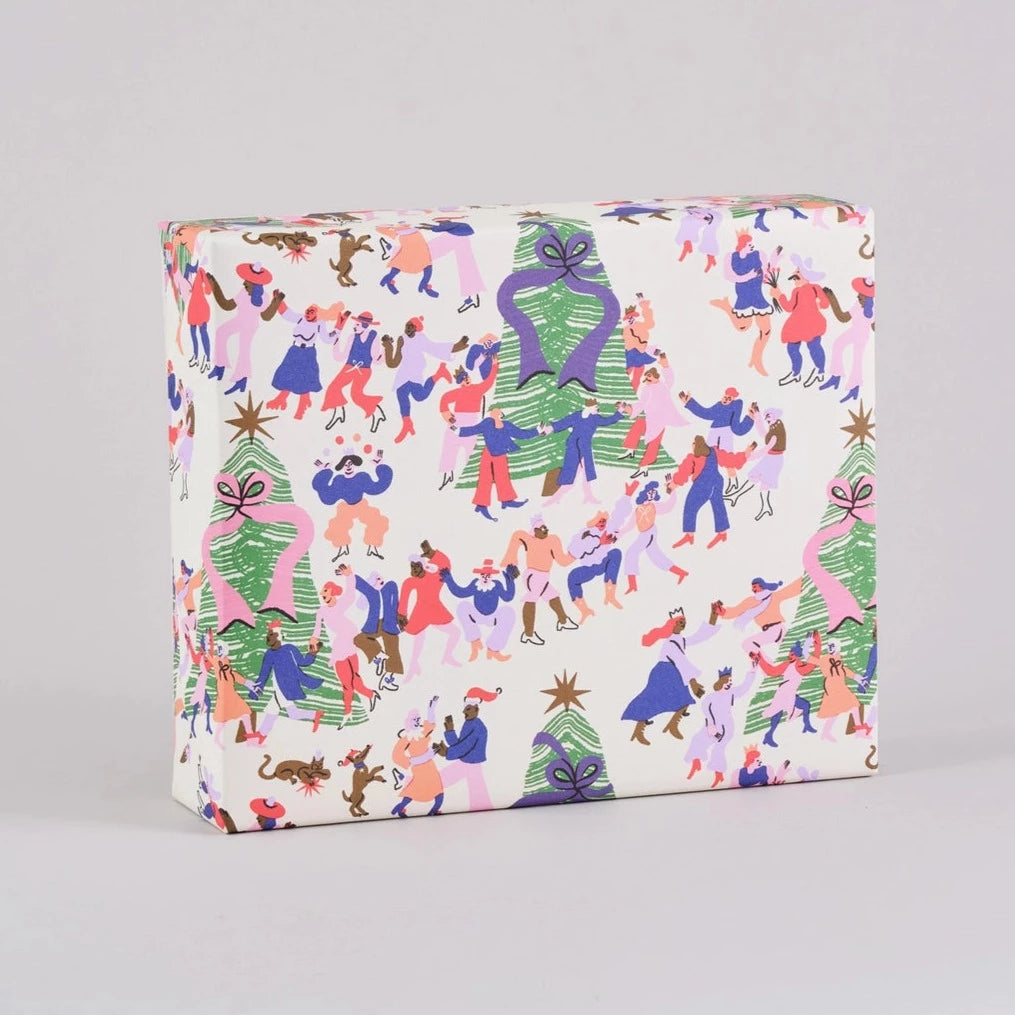 Christmas Festival Gift Wrap Sheet