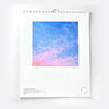 2027 Sunsets Risograph Wall Calendar