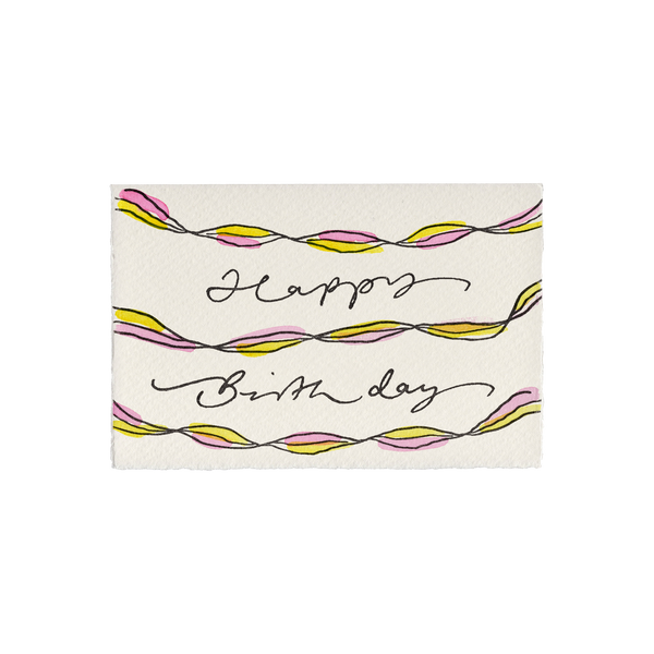 Happy Birthday (Streamers)