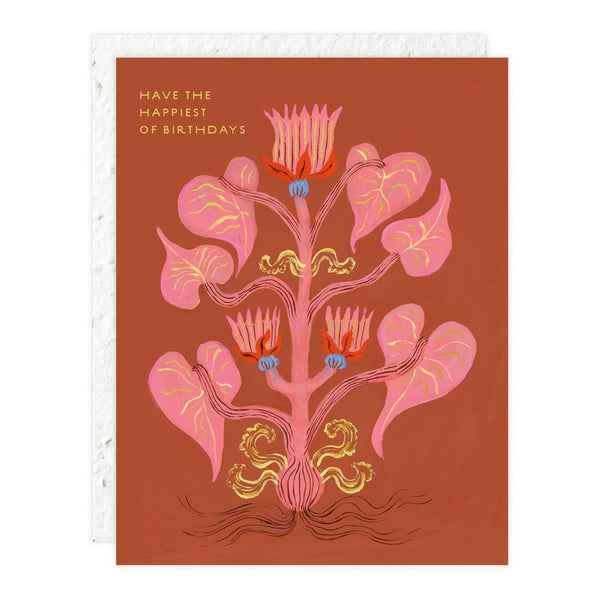 Heart of Flowers Birthday