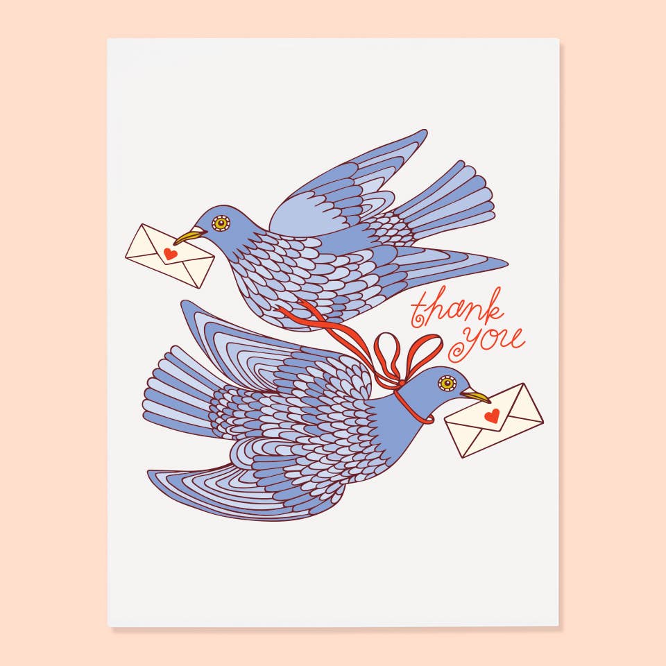 Carrier Pigeon Thanks