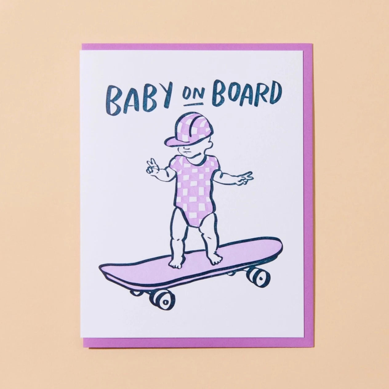 Baby On Board Skateboard