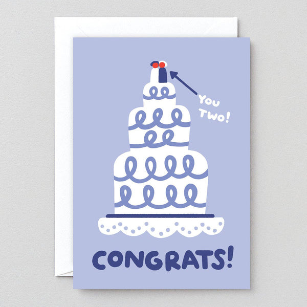 Congrats Wedding Cake