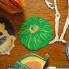 Pumpkin Sewn Garland