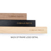 20.5" Magnetic Wood Hanging Poster Frame