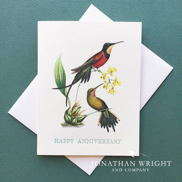 Pair of Hummingbirds Anniversary