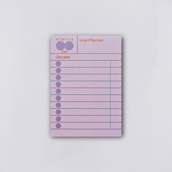 Habit Checklist Sticky Notes