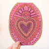Heart of Feathers Greeting Card
