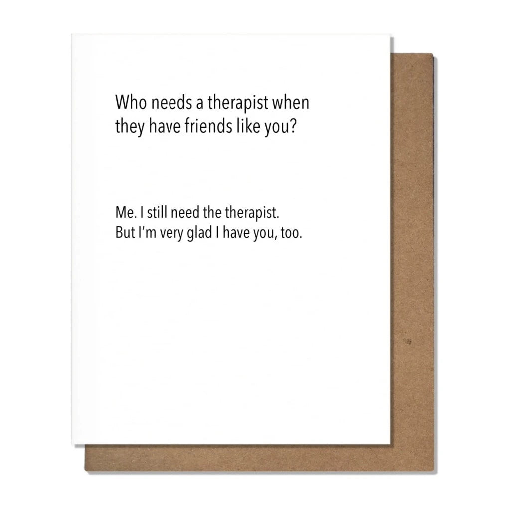 Therapist Friend
