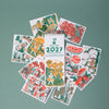 2027 Gnomes & Mushrooms Postcard Wall Calendar