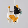 Dwight the Cat Felt Ornament