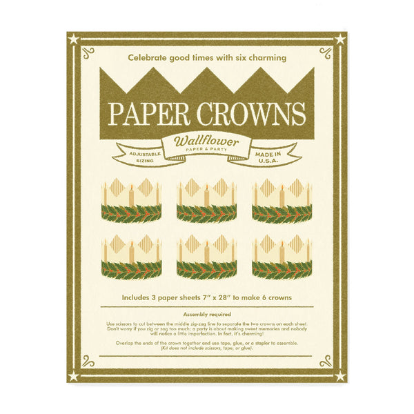 Saint Lucia Paper Crowns