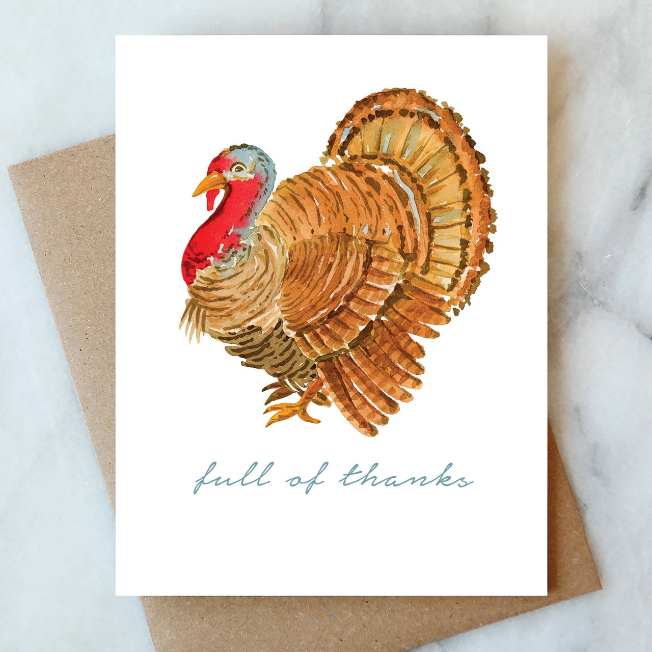 Turkey Thanksgiving Boxed Set of 6