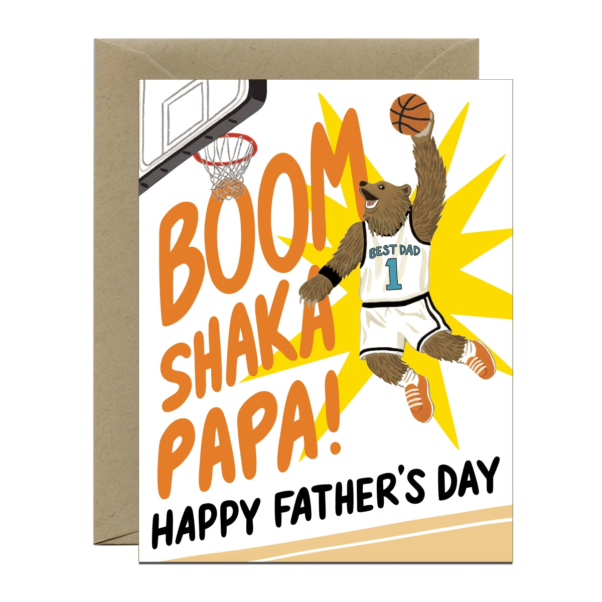 Bear Slam Dunk Father's Day