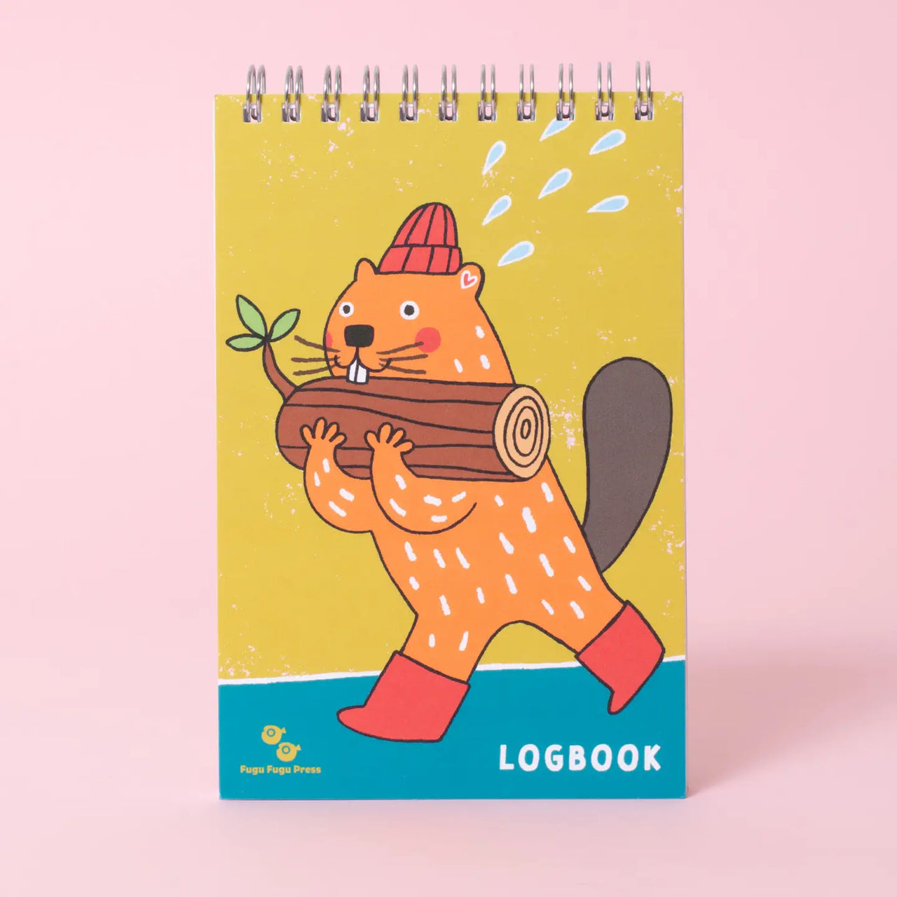 Beaver Logbook Spiral Notebook