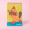 Beaver Logbook Spiral Notebook