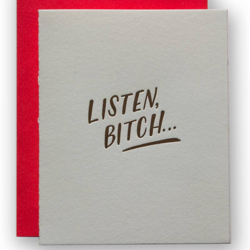 Listen Bitch