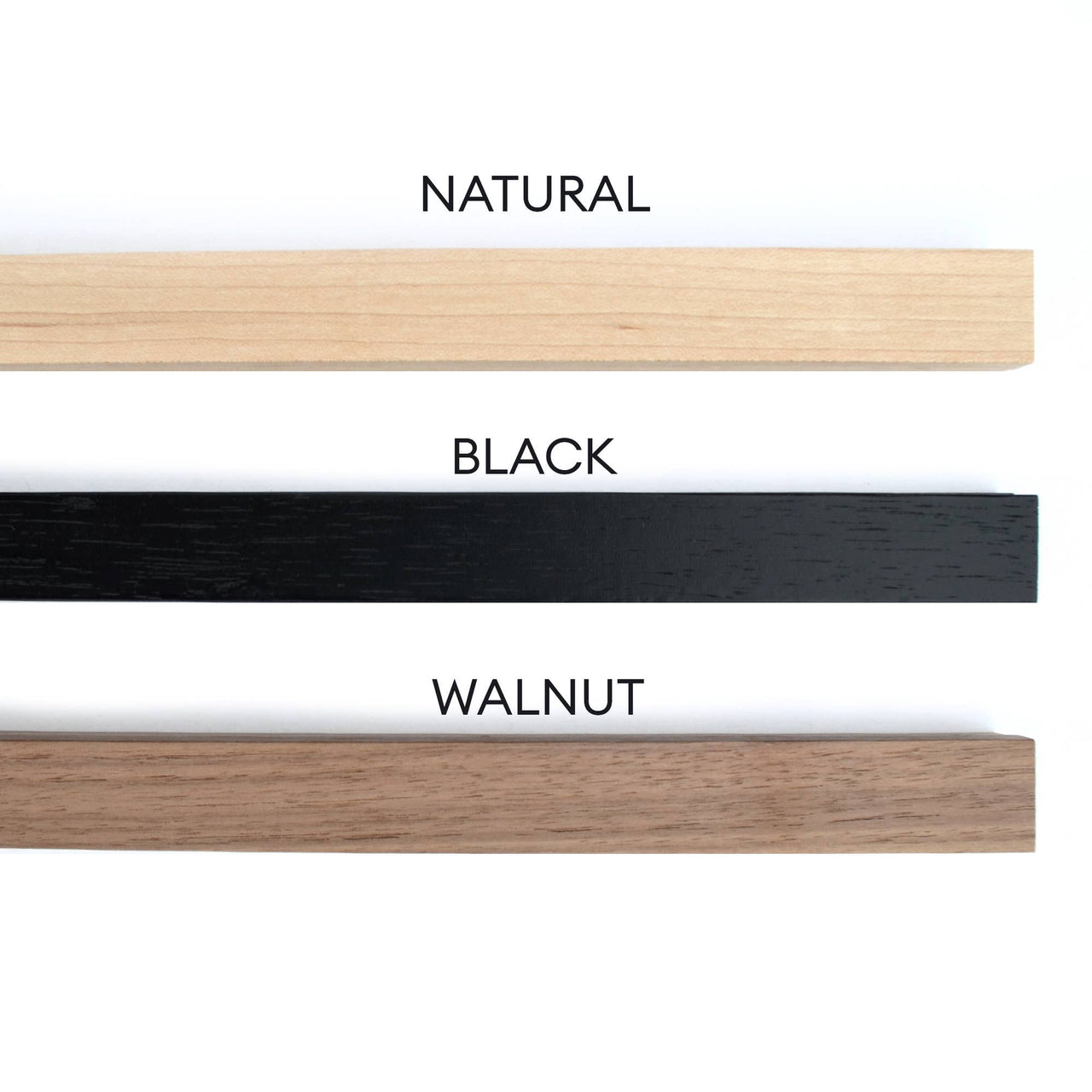 20.5" Magnetic Wood Hanging Poster Frame