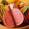 Pomegranate Honeycomb Ornament