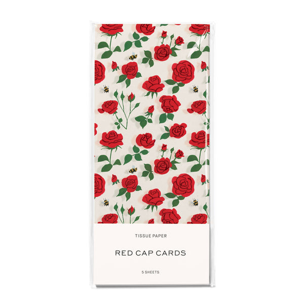 Blooming Roses Tissue Paper