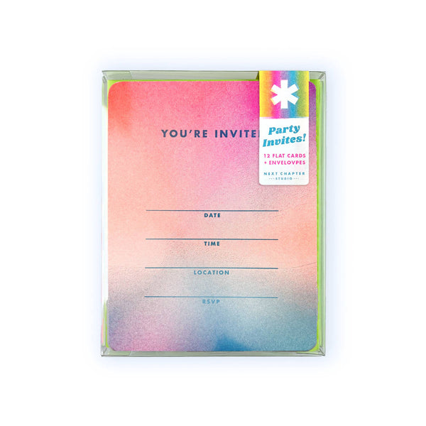 Aura Riso Party Invites