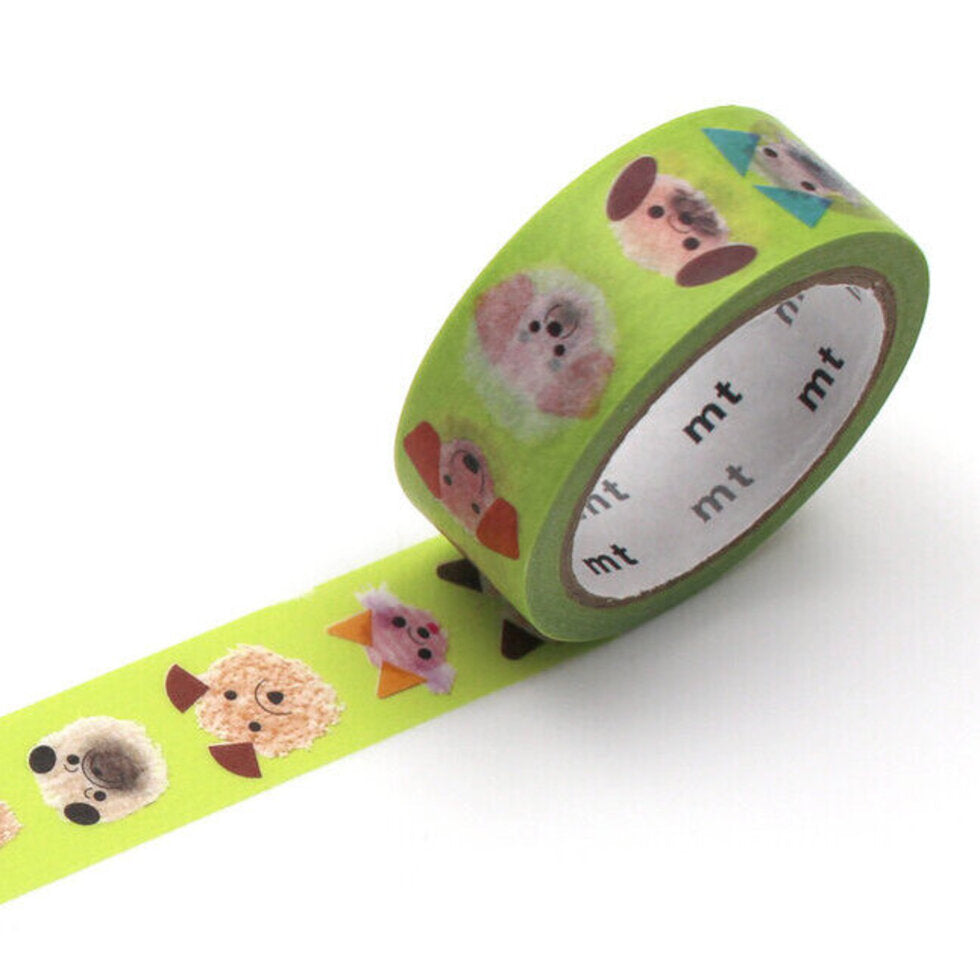 Puppy's Face Washi Tape