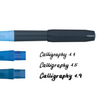 Perkeo Calligraphy Set in Blue