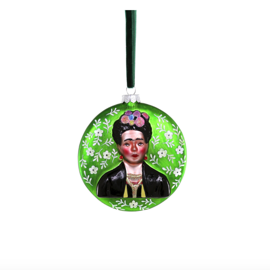 Floral Frida Ornament