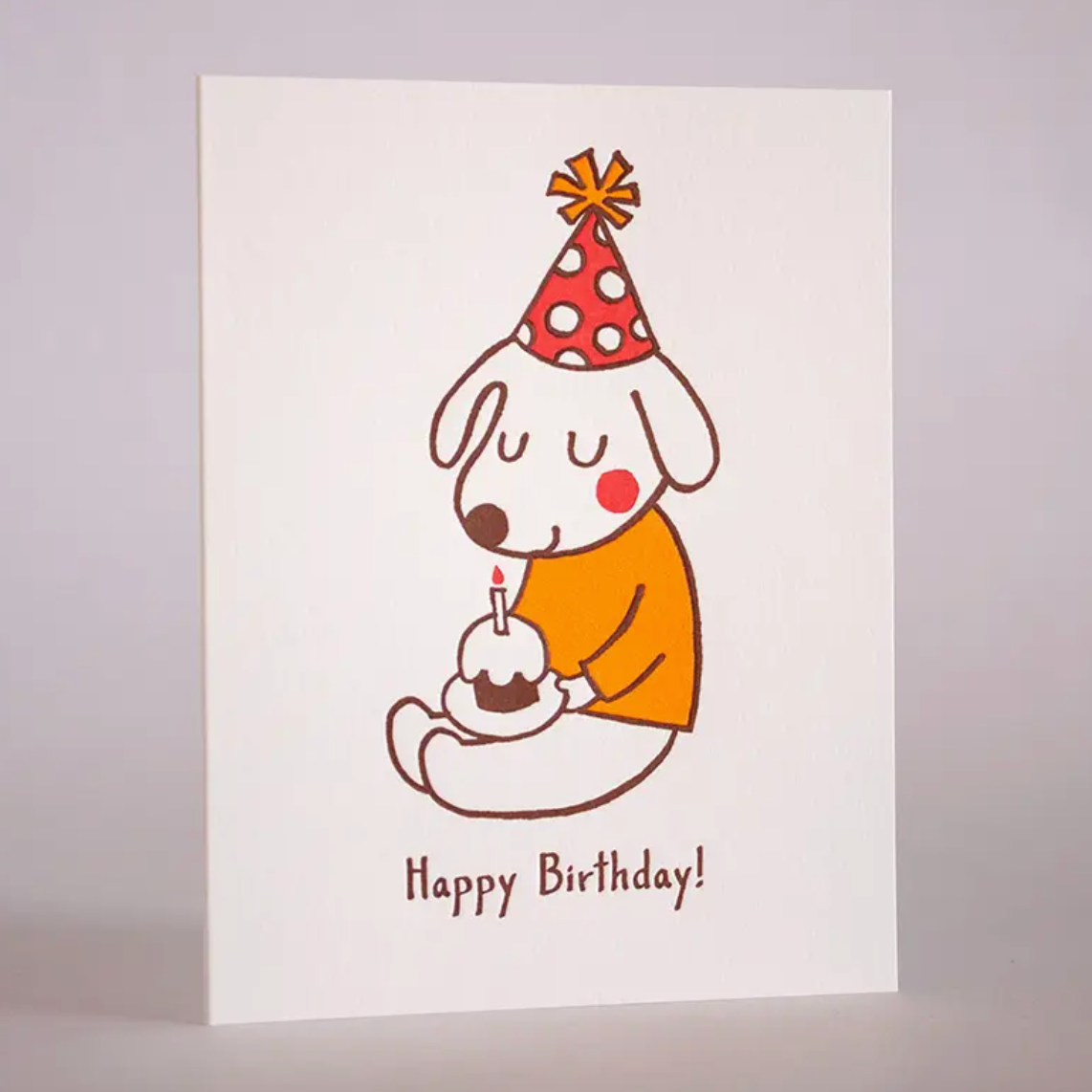 Birthday Hat Dog