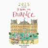 2025 A Year in France Calendar