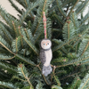 Hand-Stitched Owl Ornament