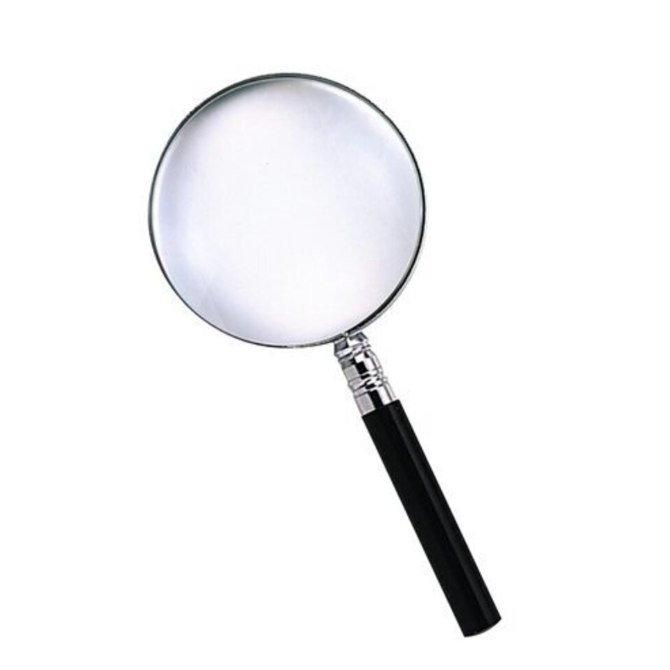 Blue Glass Magnifier