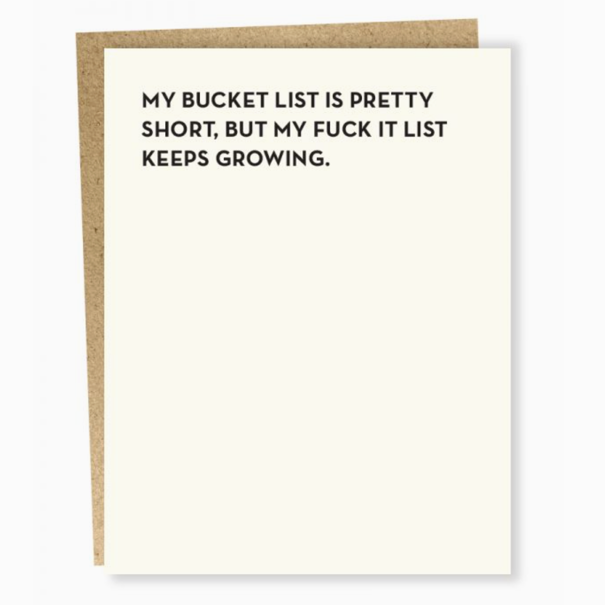 Bucket List