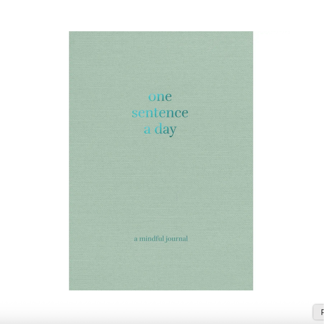 One Sentence a Day