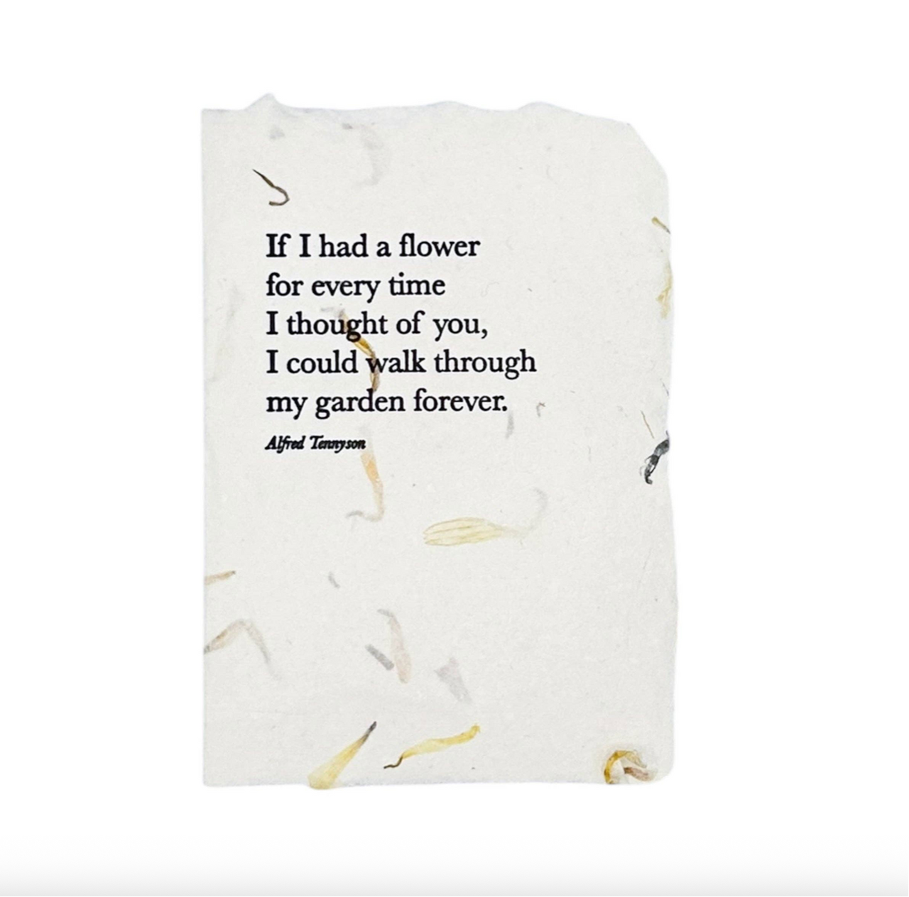 A flower for every time I thought of you